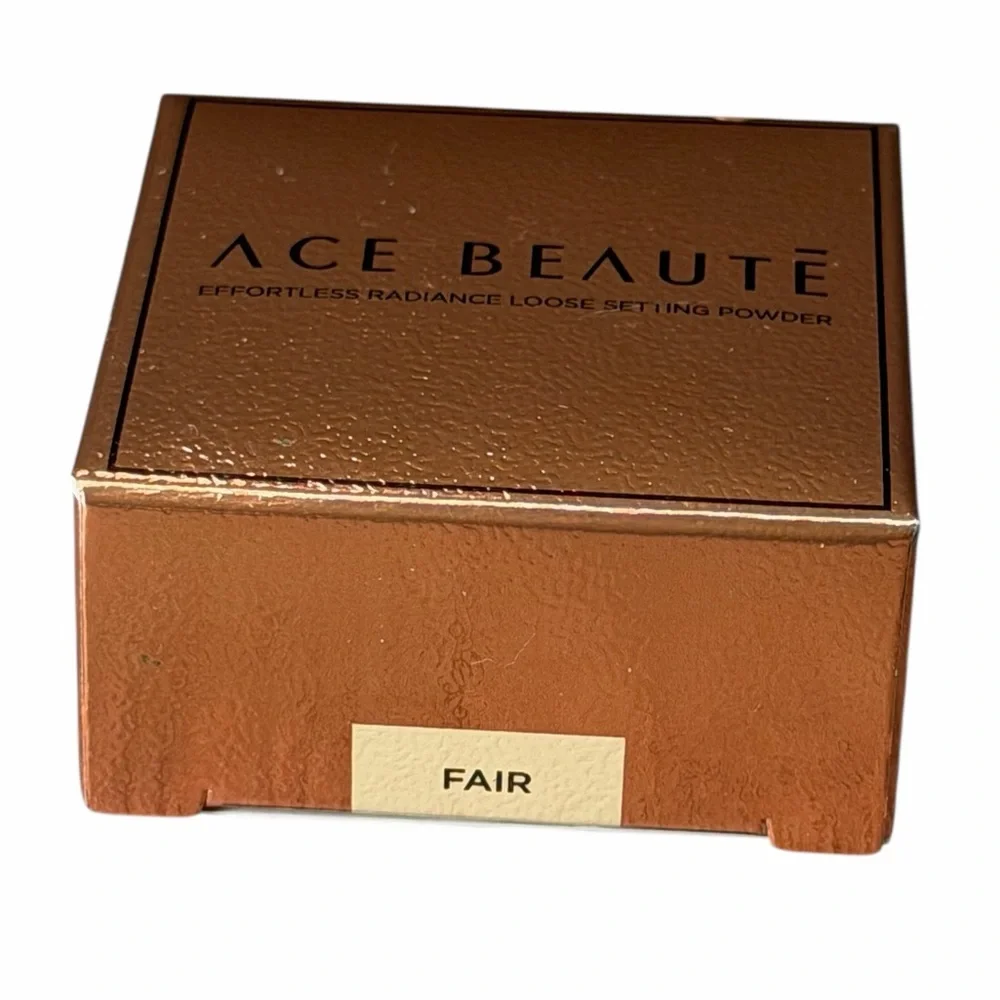 5/$25💜 Ace Beauté Effortless Radiance Loose Setting Powder Mini in Fair